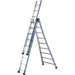 Tubesca comabi - tubesca - comabi - Échelle transformable 3 plans aluminium base évasée ? longueur 5 ... Tubesca comabi - tubesca - comabi - Échelle transformable 3 plans aluminium base évasée ? longueur 5 ...