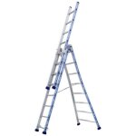 Tubesca comabi - echelle transformable 3 plans 3x8 marches - hauteur de travail max 6, 08m - 2443608