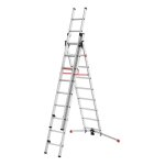 Hailo - echelle 3 plans profilot transformable 3x9 marches alu, 6, 60m, rattrapage de niveau 15cm en ... Hailo - echelle 3 plans profilot transformable 3x9 marches alu, 6, 60m, rattrapage de niveau 15cm en ...