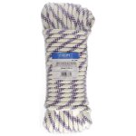 cheveau edm 20m drisse en polyester haute tendance jauge tricolore 10mm