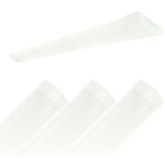 Eclairage design - 4 reglettes led extra plate line 16w ip40 1800lm 60cm température de couleur: blanc ... Eclairage design - 4 reglettes led extra plate line 16w ip40 1800lm 60cm température de couleur: blanc ...