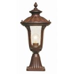 Eclairage d'extérieur lampadaire lampadaire h 51 cm bronze patine lampe de jardin acier Eclairage d'extérieur lampadaire lampadaire h 51 cm bronze patine lampe de jardin acier
