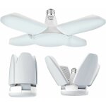 Vurahome - �clairage de garage led, 60w e27 6500k 6000lm lampe d'atelier, plafonnier led pour garage, ...