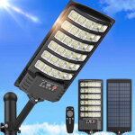 �clairage solaire ext�rieur, lampadaires solaires 6500k, projecteurs de s�curit� solaires, �clairage ...