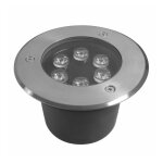 Blanc froid - spot encastrable de sol led - 6x1w - bridgelux - 220v