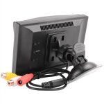 �cran lcd hd tft 5 pouces 800x480 double support cam�ra recul voiture vue arri�re lecteur dvd multim�dia ...