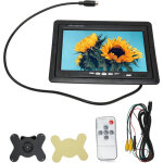 �cran lcd tft 7 pouces couleur rotatif pour cam�ra de recul, 2 entr�es av, moniteur pour dvd voiture ...