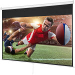 �cran de projection r�tractable manuel mophorn, �cran r�tractable 100 pouces 16:9 4k 1080 hd, �cran de ...