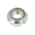 Ecrou a encoches bague nylon m25 pas 150 zingu