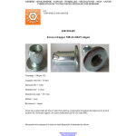 Vis express - ecrou  frapper m8x16 diamtre de tte: 19 acier zingu - 200 pices