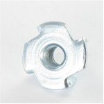 Ecrou griffe m5 acier zingu�