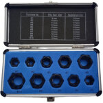 Ecrou kit de solvant de boulon, extracteur de boulon verrouillage, outil d'extraction de goujon bris� ...