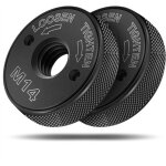 �crou de serrage rapide m14 sds clic pour meuleuses d'angle ? 2 pi�ces noires