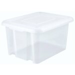 Eda - bac de rangement avec couvercle 55 l 60 x 44 x 30 naturel
