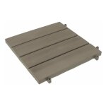 Habitat et jardin - eda dalle clipsable polypropylène easy, brun taupe n°3, 38x38 cm x ep. 25mm Habitat et jardin - eda dalle clipsable polypropylène easy, brun taupe n°3, 38x38 cm x ep. 25mm