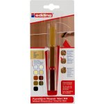Edding 8901 4 - 8901 - 1 - 4604 kit de cire de r�paration pour meubles acajou
