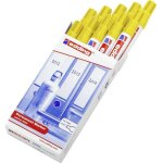 Edding e3000 4 - 3000005 marqueur permanent jaune rsiste  l'eau: oui