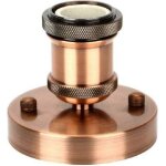 Edison douille de lampe e27 vintage adaptateur lumi�re socket r�tro lustre sans fil en c�ramique � l'int�rieur ...