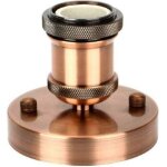 Edison douille de lampe e27 vintage adaptateur lumi�re socket r�tro lustre sans fil en c�ramique � l'int�rieur ...