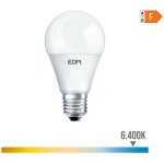 Edm - ampoule led standard e27 15w 1521lm 6400k lumi�re froide �6x11, 5cm