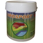 Edm - bidon de 5 kg de peinture pour piscine � base d'eau ure�a bleue