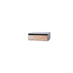 Edm - bo�te aux lettres horizontale future 3500 mad / sapelli 12x25x34cm arregui