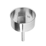 Entonnoir cafetière italienne ? 9 tasses ? aluminium chromé ? Ø7, 5cm Entonnoir cafetière italienne ? 9 tasses ? aluminium chromé ? Ø7, 5cm