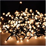 Guirlande lumineuse extérieur leds scintillante ''cherry compact'' 16m 500 led lumière chaude Guirlande lumineuse extérieur leds scintillante ''cherry compact'' 16m 500 led lumière chaude