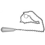 Edm - poignee de reservoir wc. �conomique. couleur blanche (emballage)