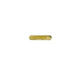 Edm - poign�e de tirage en laiton brillant 255x47mm 2025 mariola