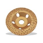 Edma - disque abrasif universel grain moyen 24 d125mm au carbure de tungst�ne