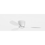 Efectoled - leds c4 bora 1238mm ventilateur de plafond 3 pales 123, 8 cm avec lumire led blanc grand ...