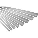 Corni�re alu anodis� 2 m�tres ? dimensions 20 x 20 x 2 mm ? r�sistante � la corrosion ? pour finition ...