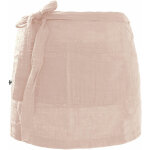 L'effet papillon - tablier serveur gaze de coton 45x80 cm gaia coloris rose guimauve L'effet papillon - tablier serveur gaze de coton 45x80 cm gaia coloris rose guimauve