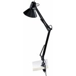 Lampe architecte firmo eglo e27 - noir