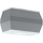 Lampe d'extrieur led 10 watts, spot mural en aluminium, verre de proprit, clairage haut et bas eglo ...