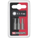 Eh10 - jeux de 3 embouts standards s�rie 1 pour vis 6 pans creux m�triques - eh102, 5. j3 facom