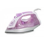 Ehi004 fer  repasser sec & fer  vapeur semelle en cramique 2400 w violet, blanc - esperanza
