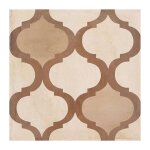 Eiffel art construction - carrelage sol / mur effet ciment 20x20 cm terra coloniale (vendu par boite ...