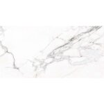 Eiffel art construction - carrelage sol / mur effet marbre blanc 60x120 cm doney blanco