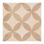 Eiffel art construction - carrelage sol / mur hexagonal effet ciment 25 x 21. 6 cm terra astro (vendu ...