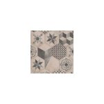 Eiffel art construction - carrelage sol / mur hexagonal effet ciment 25 x 21. 6 cm terra mix patchwork ...