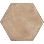 Eiffel art construction - carrelage sol / mur hexagonal effet ciment 25 x 21. 6 cm terra ocra hexagonal ...