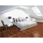 Eiffel art construction - parquet pont de bateau avec joint de pu int�gr� en acajou stephanie