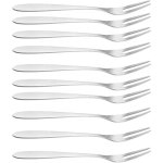 Einemgeld - fourchettes en acier inoxydable, fourchettes � escargots fourchettes � ap�ritif � 2 broches ...