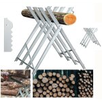 Chevalet  bches, chevalet de sciage, chevalet de trononnage pliable 4 supports de train - einfeben ...