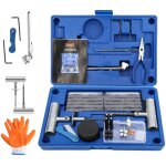 Einfeben kit r�paration pneu 73pcs rouge, m�che pneu crevaison, pour les pneu universels