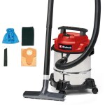 Einhell - aspirateur eau et poussi�re tc - vc 1812 / 1 s (1250 w, cuve de 12 l, capacit� d'aspiration ...