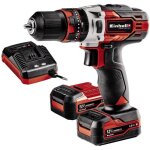 Einhell - te - cd 12 / 1 li - i (2x2, 0ah) 2 vitesses - perceuse - visseuse � percussion sans fil + 2 ...
