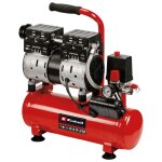 Einhell - compresseur silencieux te - ac 6 silent (550 w, max. 8 bar, cuve 6l, 110 l / m, 57db, moteur ...